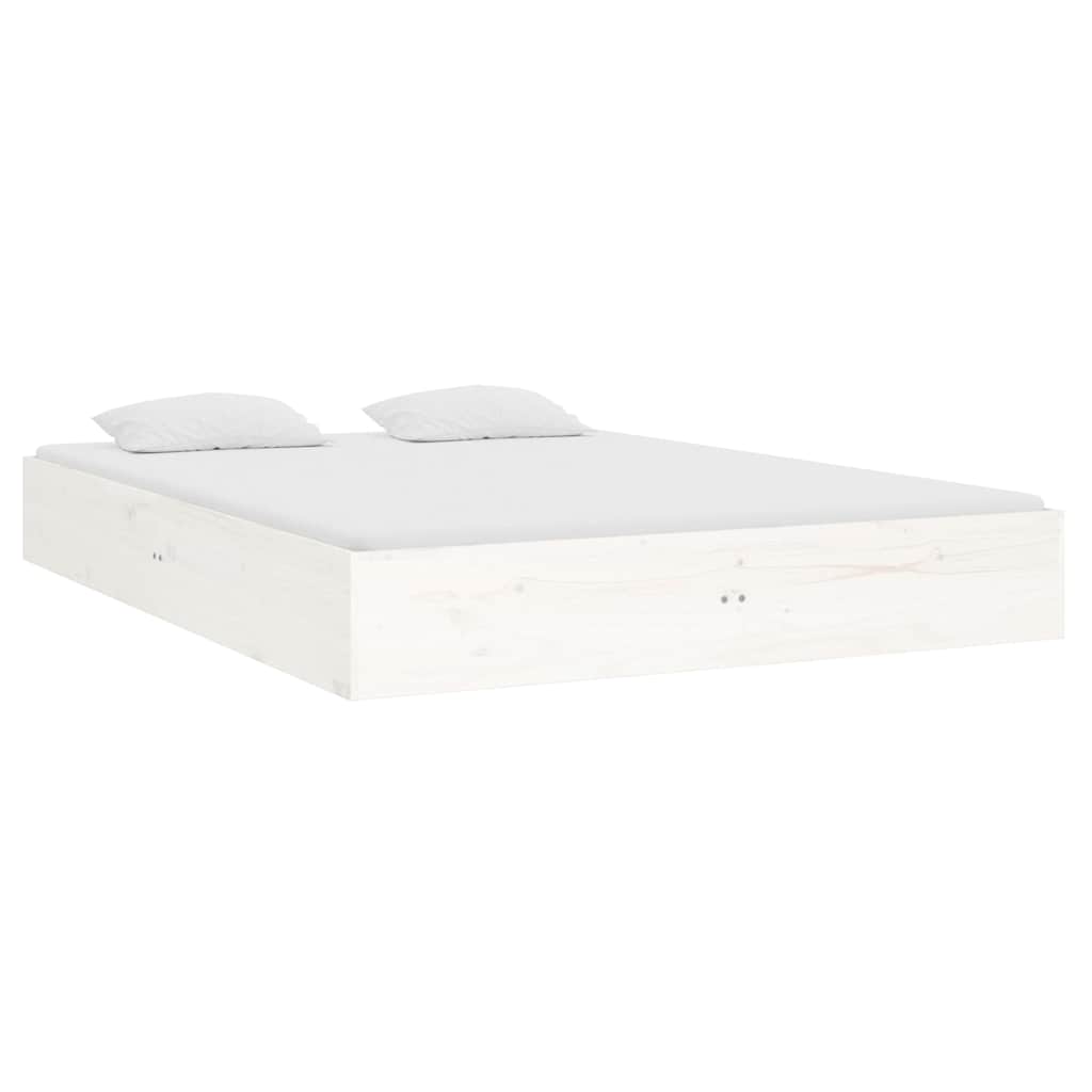 sengeramme 120x190 cm Small Double massivt træ hvid