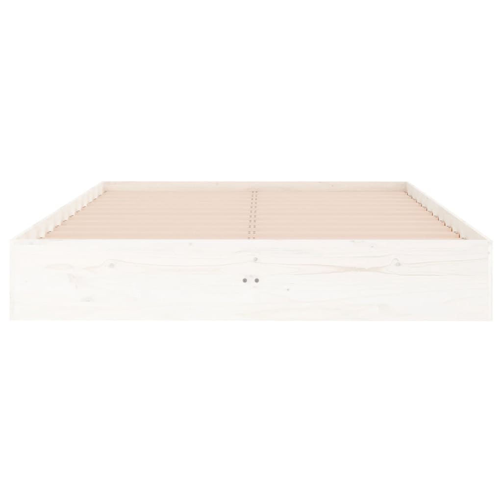 sengeramme 120x190 cm Small Double massivt træ hvid