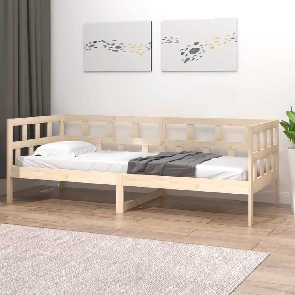 daybed 80x200 cm massivt fyrretræ