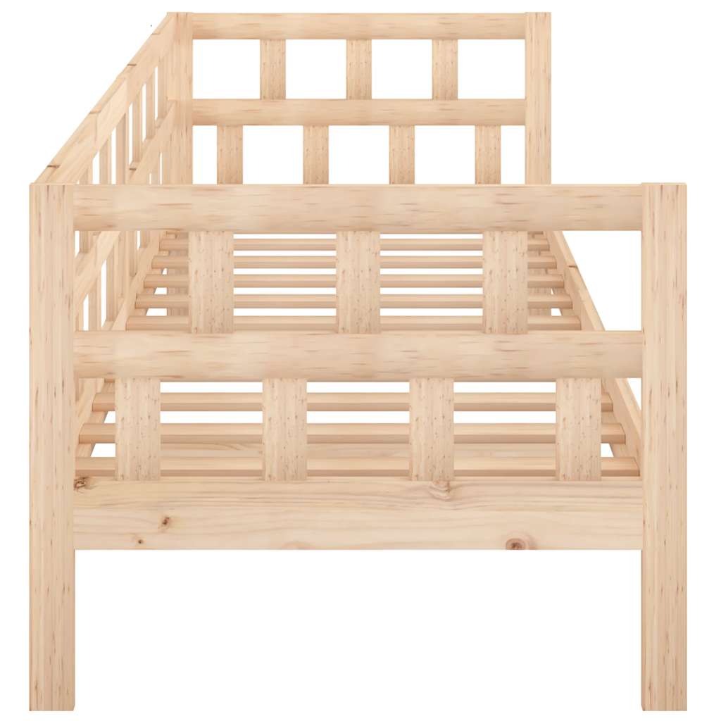daybed massivt fyrretræ 90x190 cm