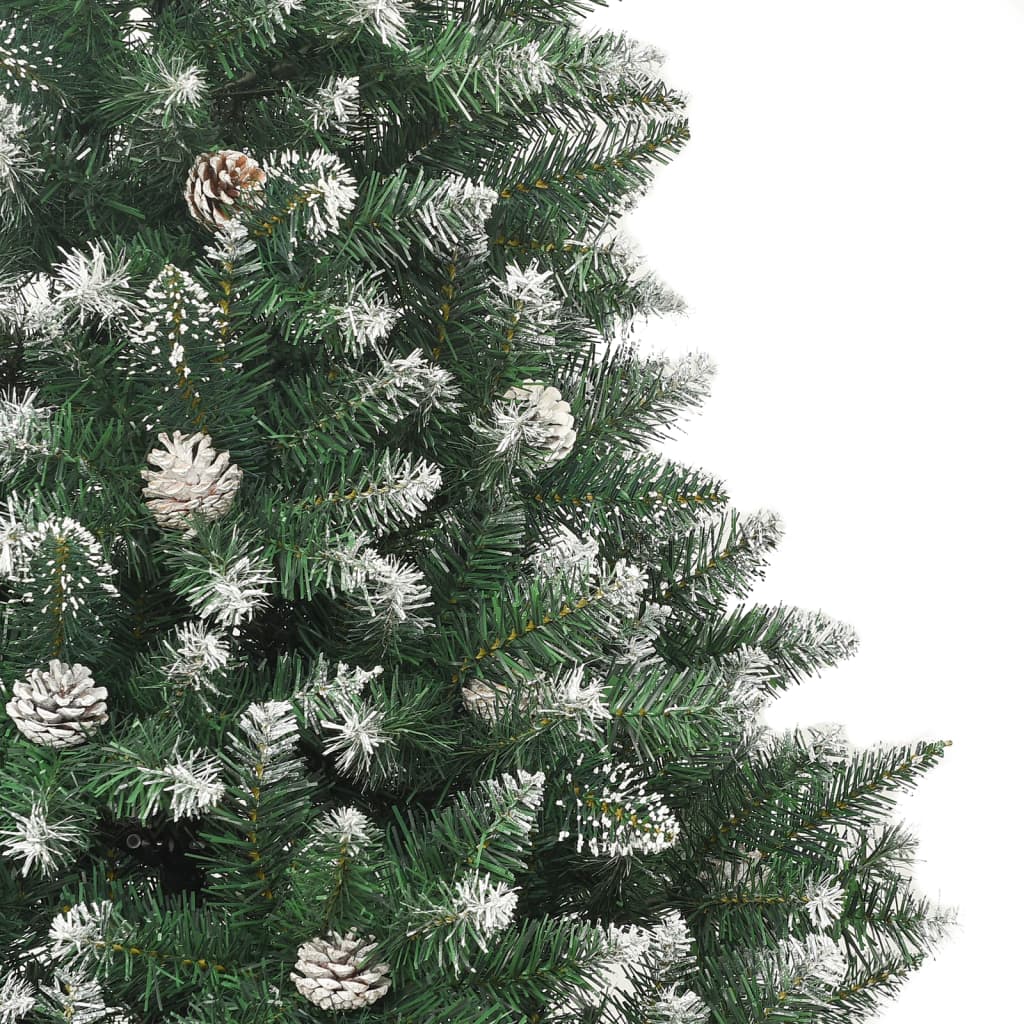 kunstigt juletræ med juletræsfod 150 cm PVC