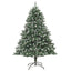 kunstigt juletræ med juletræsfod 180 cm PVC