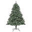 kunstigt juletræ med juletræsfod 240 cm PVC