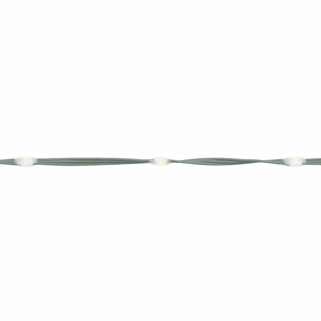 juletræ til flagstang 108 LED'er 180 cm koldt hvidt lys