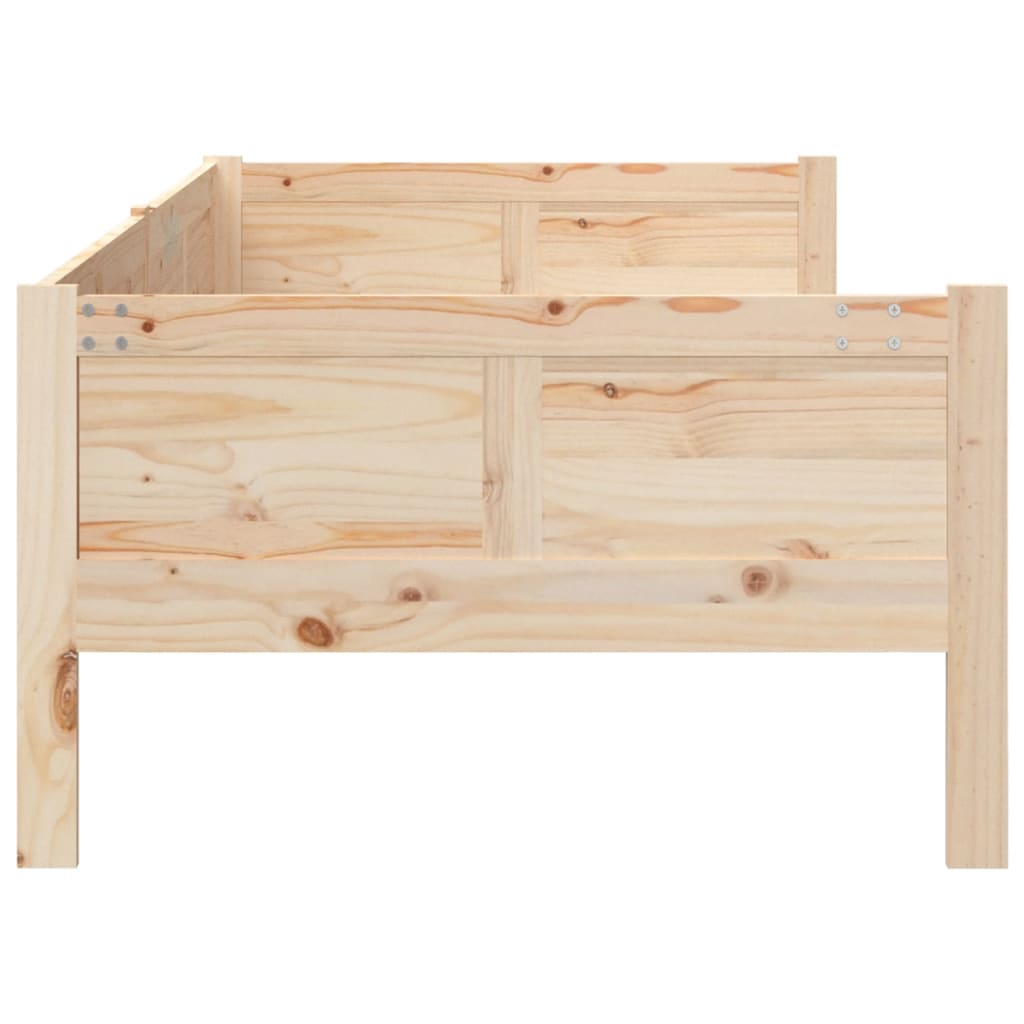 daybed 80x200 cm massivt fyrretræ