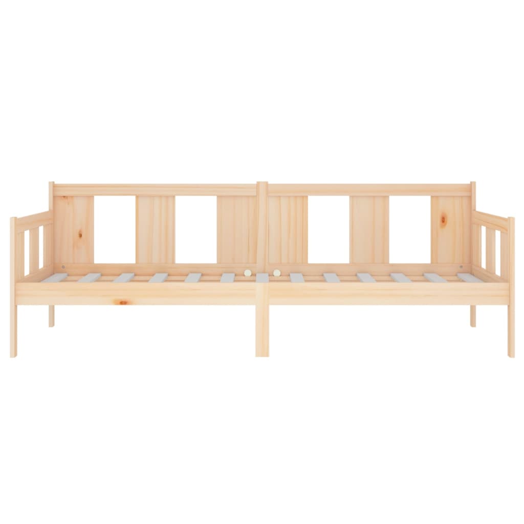 daybed massivt fyrretræ 90x190 cm
