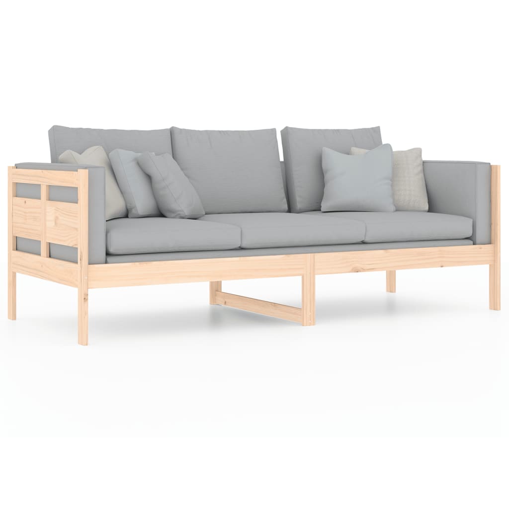 daybed 80x200 cm massivt fyrretræ