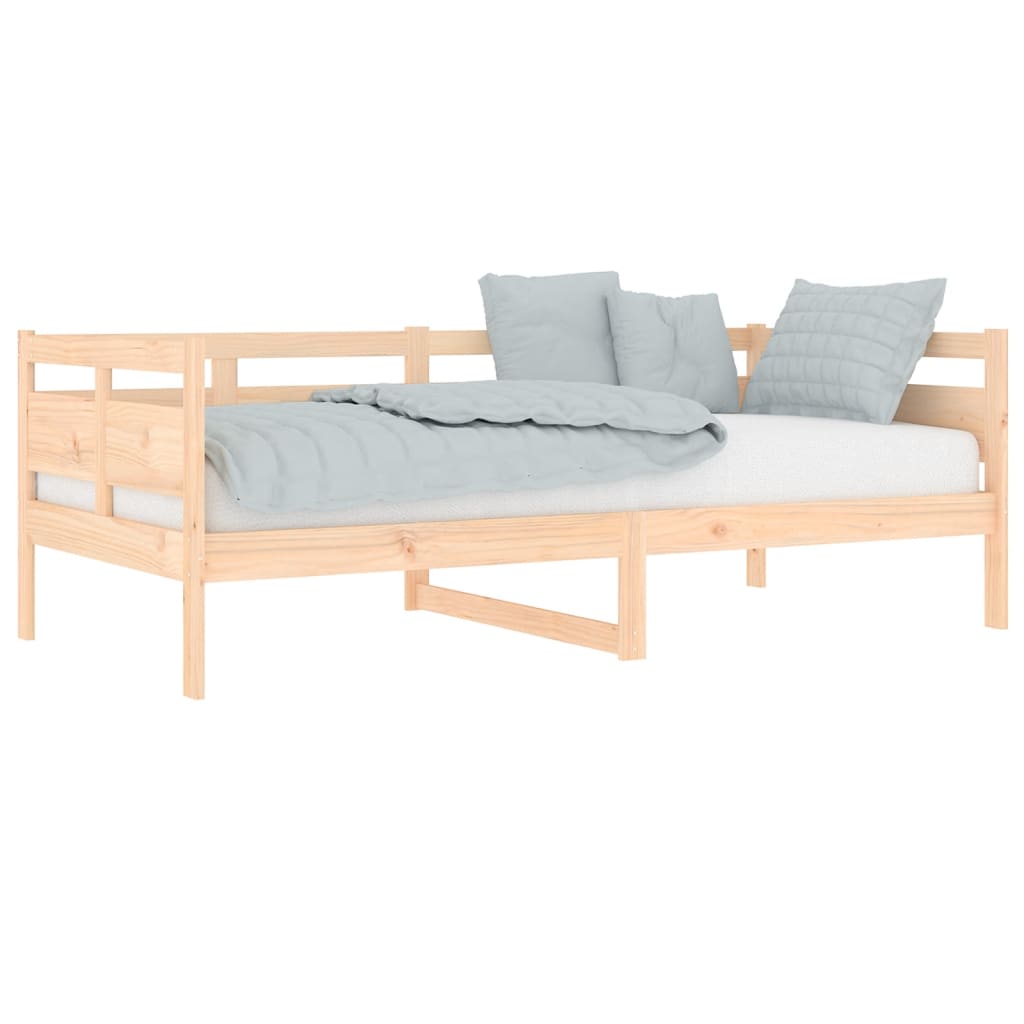 daybed massivt fyrretræ 90x190 cm