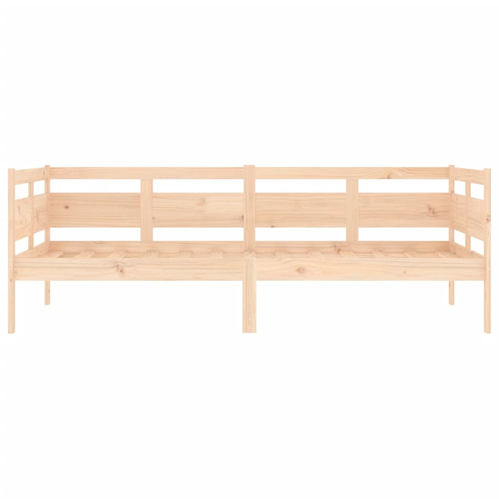 daybed massivt fyrretræ 90x190 cm