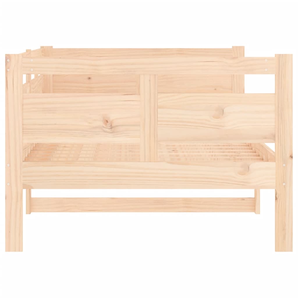 daybed massivt fyrretræ 90x190 cm