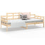 daybed 90x200 cm massivt fyrretræ