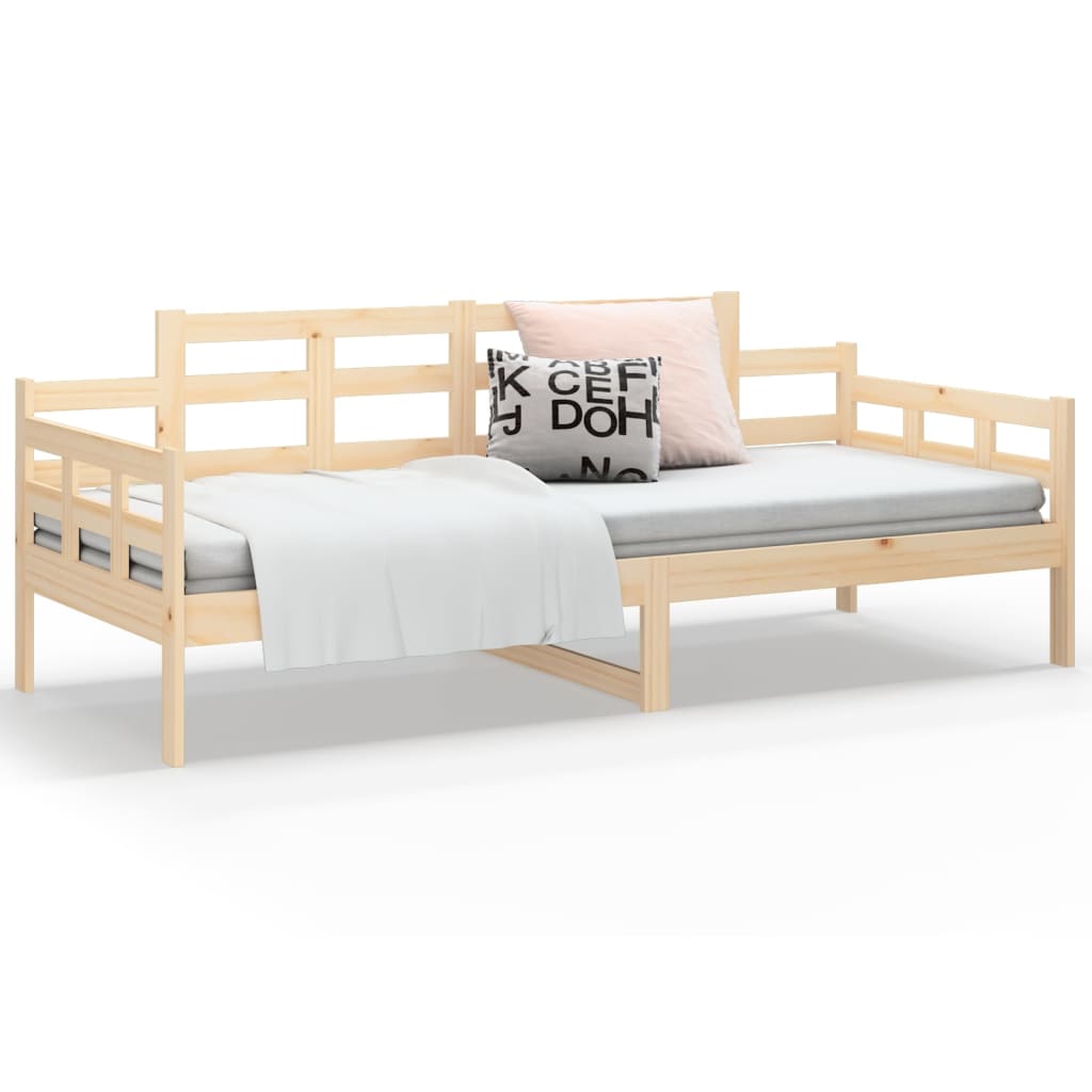 daybed 80x200 cm massivt fyrretræ