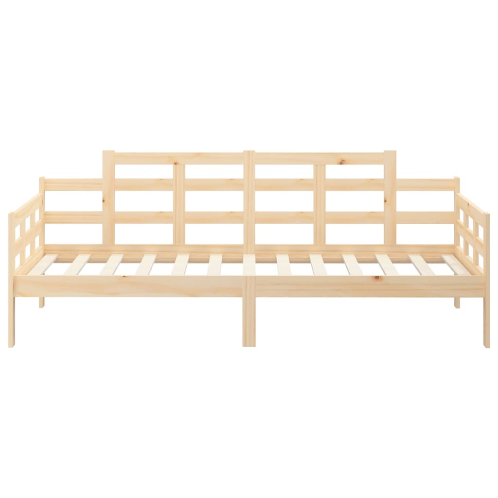 daybed massivt fyrretræ 90x190 cm