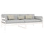 daybed 90x200 cm massivt fyrretræ hvid