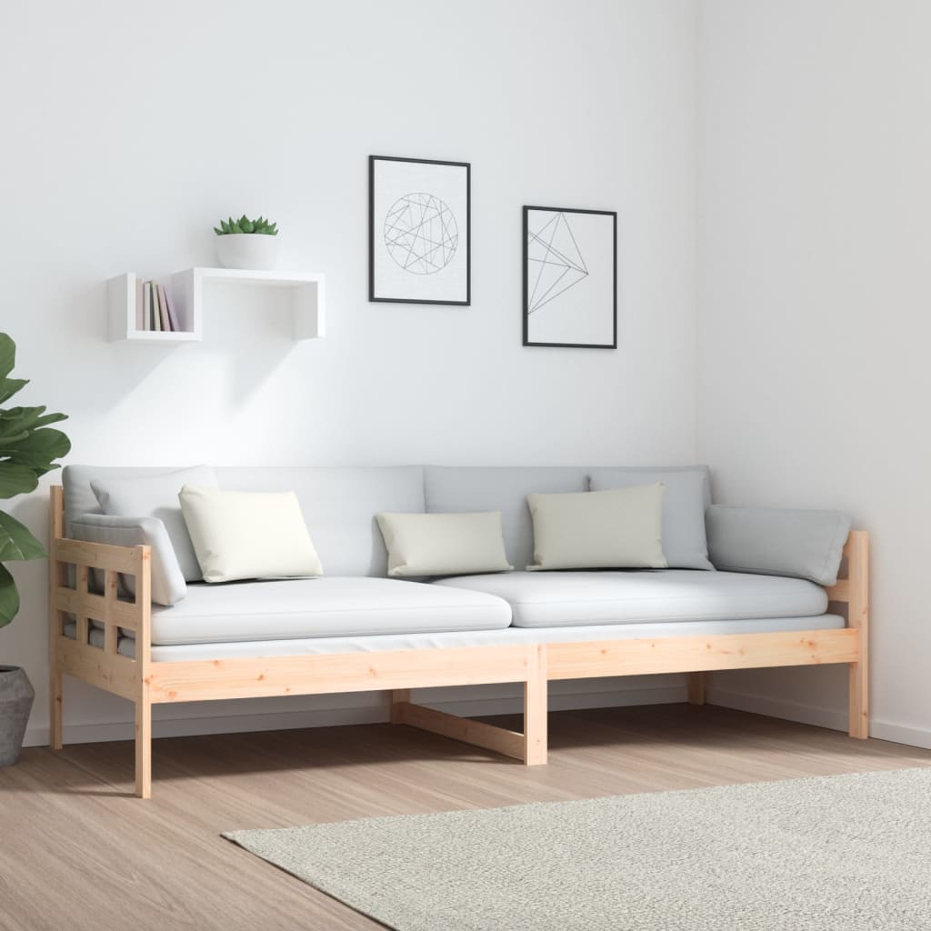 daybed 80x200 cm massivt fyrretræ