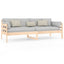 daybed 80x200 cm massivt fyrretræ