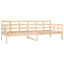 daybed 80x200 cm massivt fyrretræ
