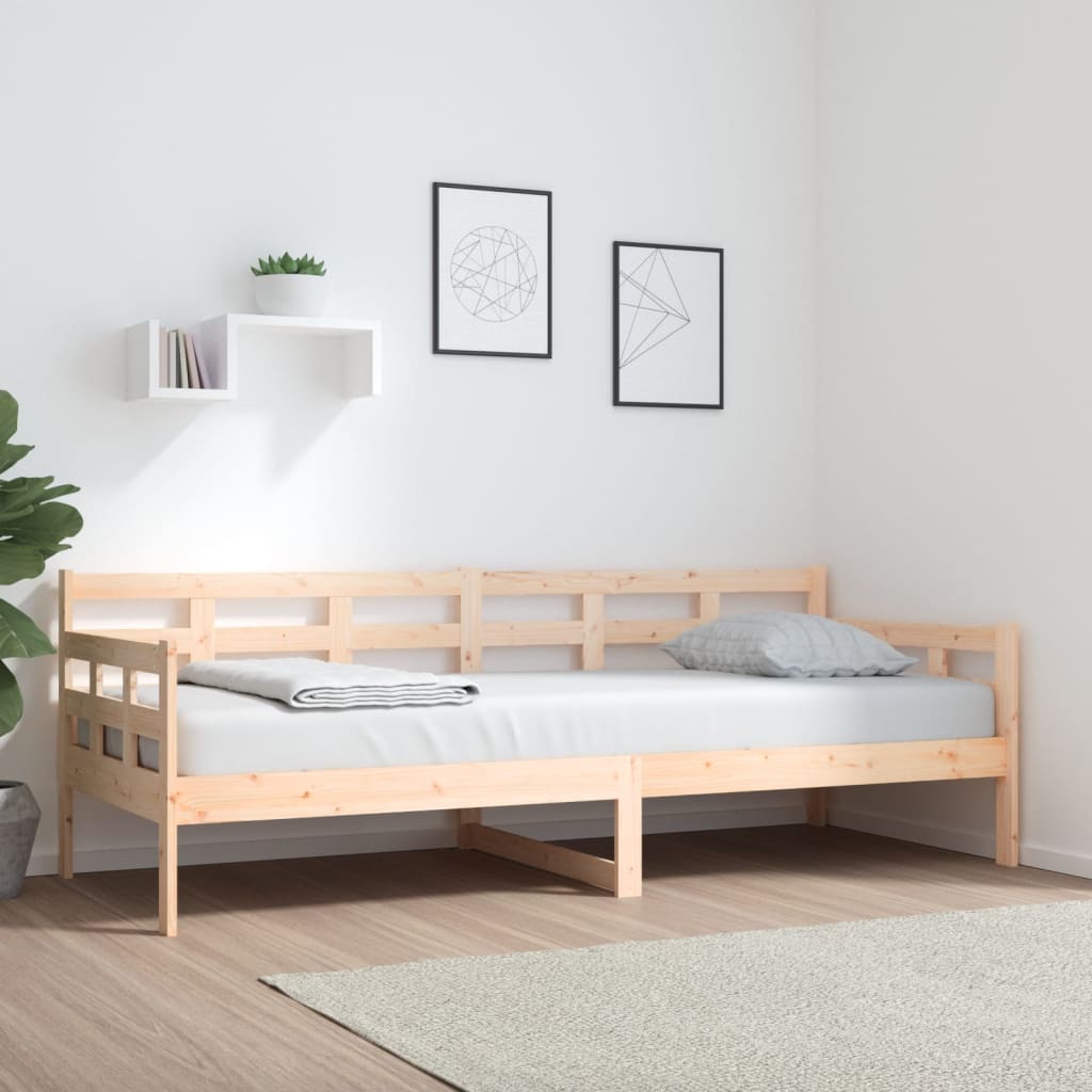 daybed 80x200 cm massivt fyrretræ