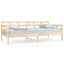 daybed massivt fyrretræ 90x190 cm
