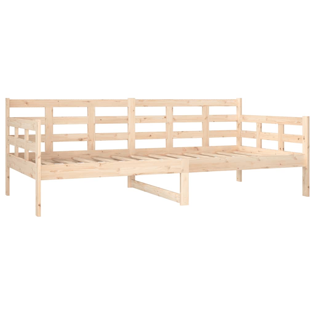daybed massivt fyrretræ 90x190 cm