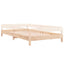 stabelbar seng 100x200 cm massivt fyrretræ