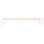 daybed uden madras 90x200 cm massivt fyrretræ hvid