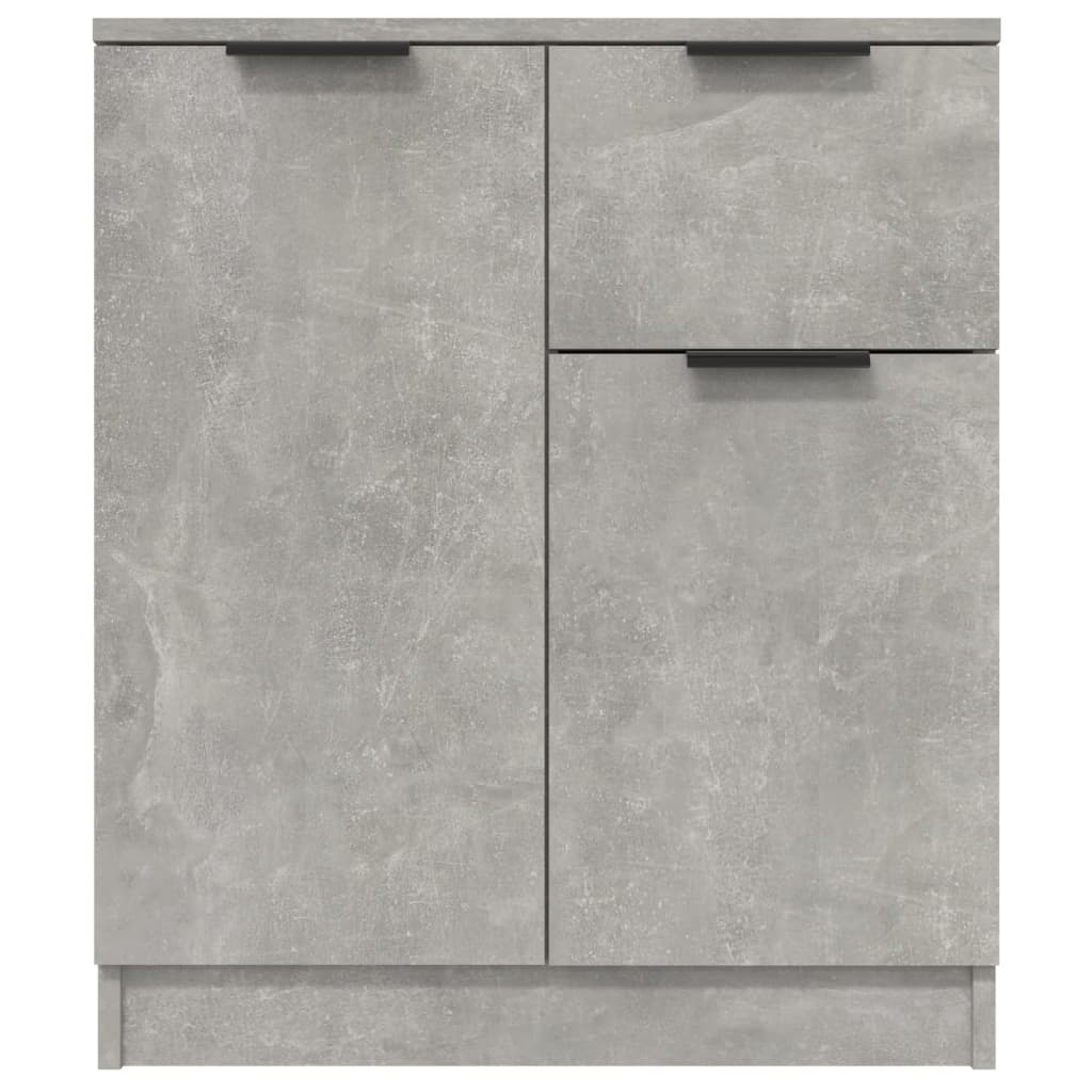 skænk 60x30x70 cm konstrueret træ betongrå