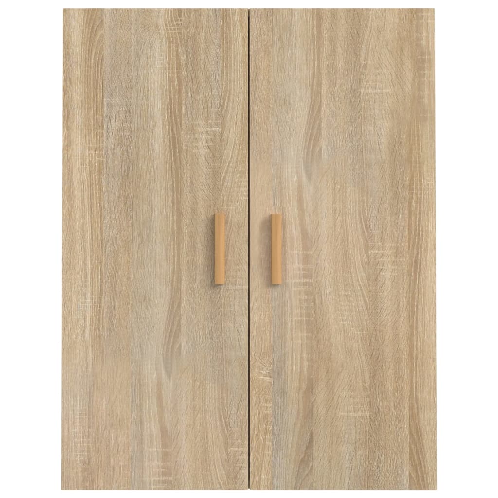 vægskab 69,5x34x90 cm sonoma-eg