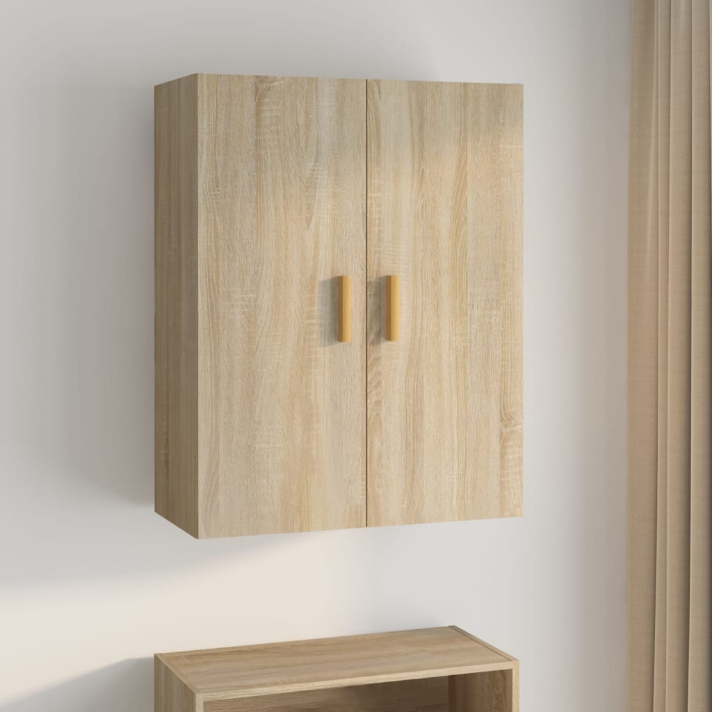 vægskab 69,5x34x90 cm sonoma-eg