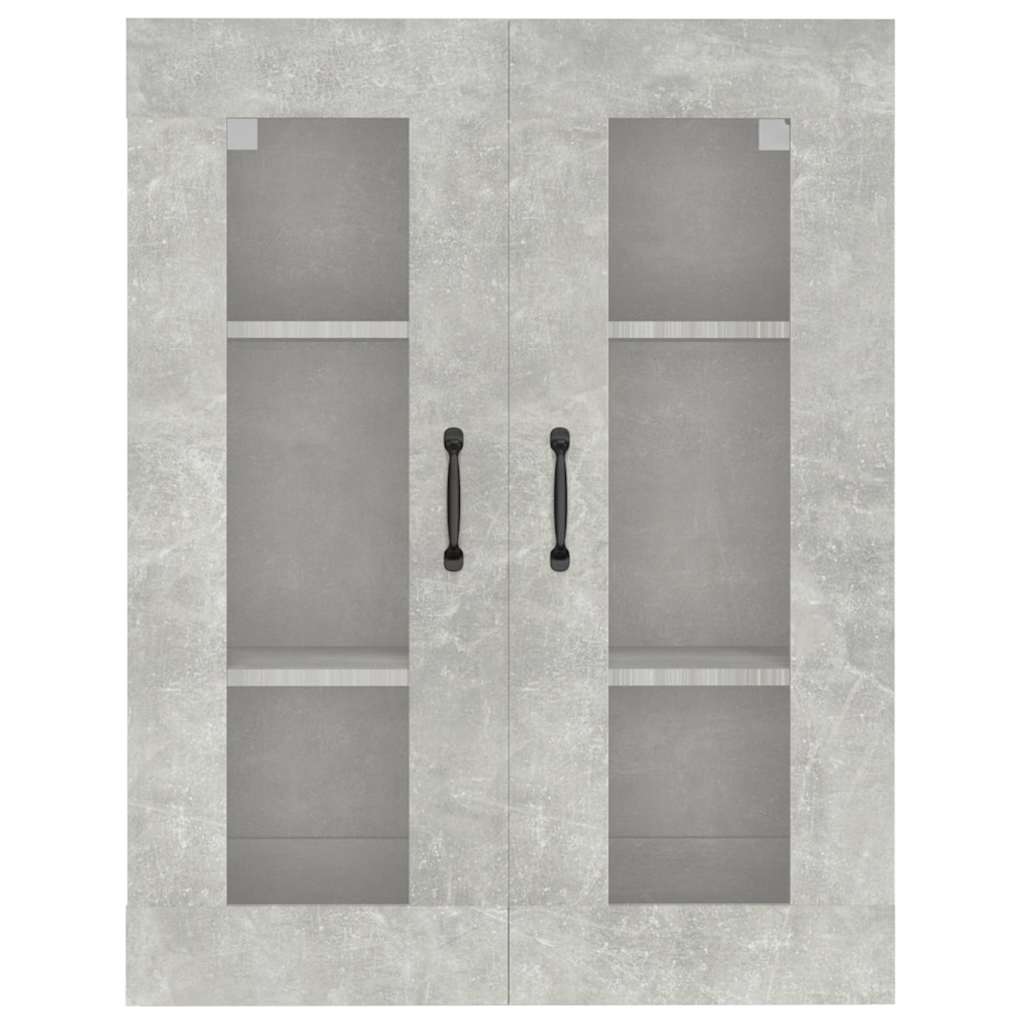 vægskab 69,5x34x90 cm betongrå