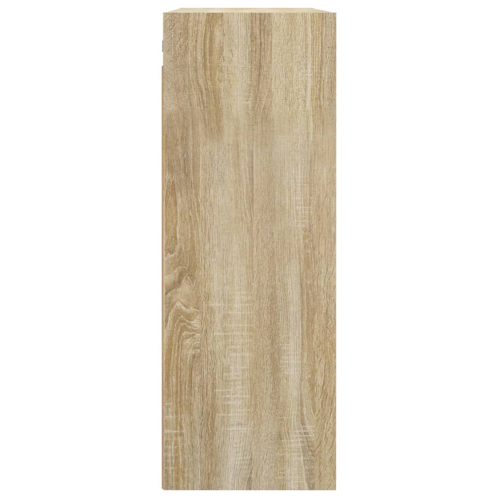 vægskab 69,5x32,5x90 cm sonoma-eg