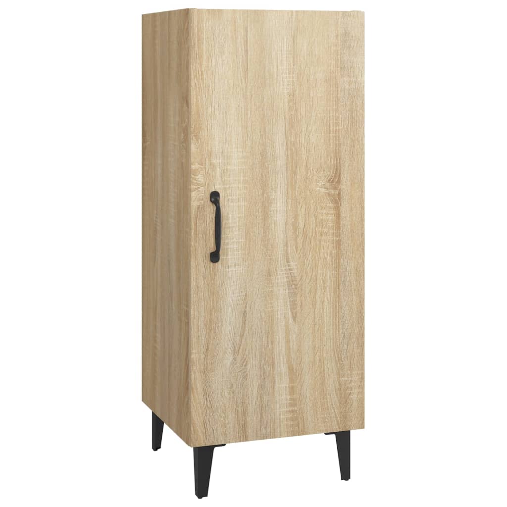 skænk 34,5x34x90 cm konstrueret træ sonoma-eg