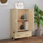 skab 70x31x115 cm konstrueret træ sonoma-eg