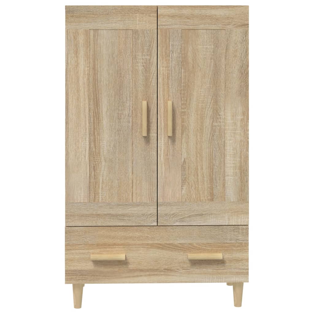 skab 70x31x115 cm konstrueret træ sonoma-eg