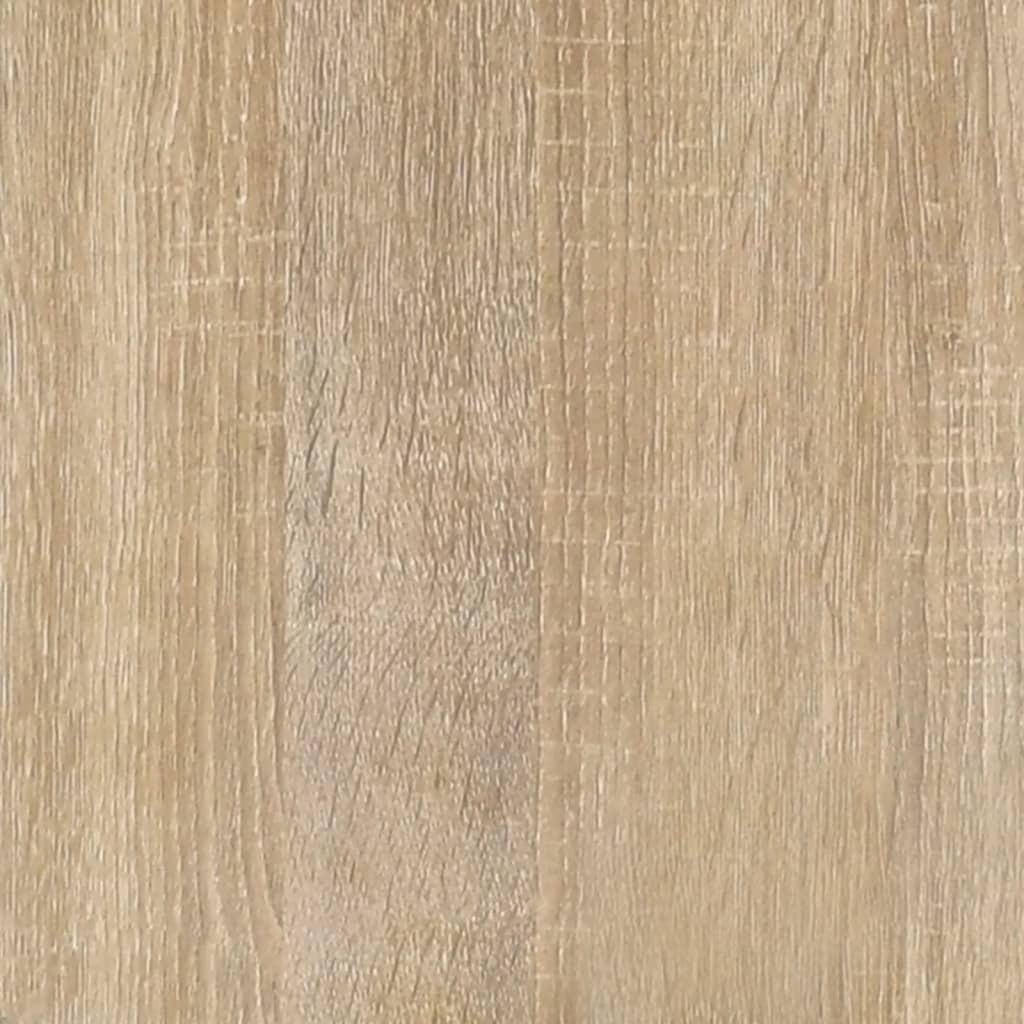 skab 70x31x115 cm konstrueret træ sonoma-eg