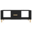 sofabord 102x50x40 cm konstrueret træ sort
