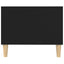 sofabord 102x50x40 cm konstrueret træ sort