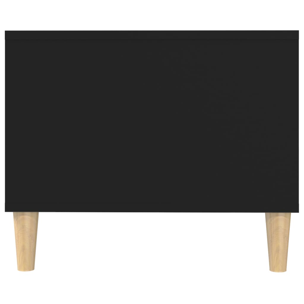 sofabord 102x50x40 cm konstrueret træ sort