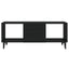 sofabord 102x50x40 cm konstrueret træ sort