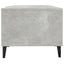 sofabord 102x50x40 cm konstrueret træ betongrå
