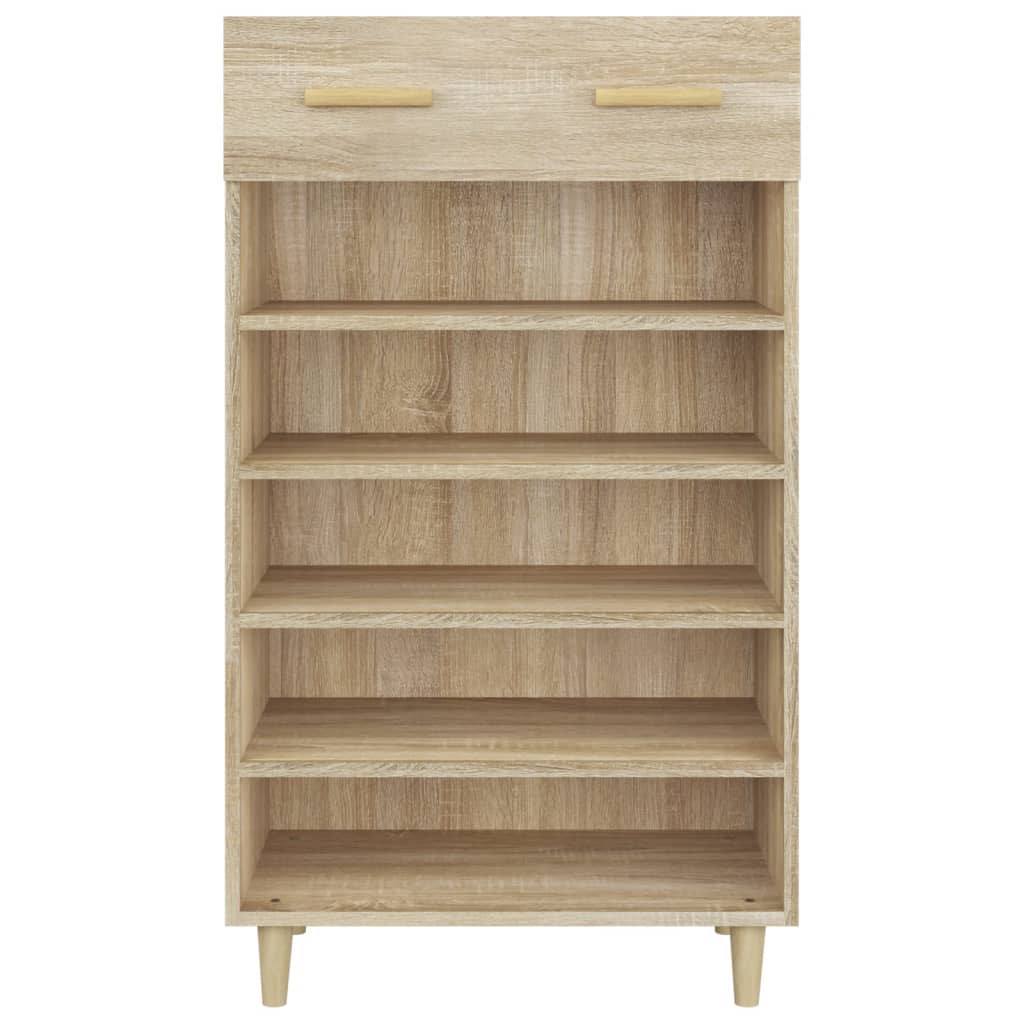 skoreol 60x35x105 cm konstrueret træ sonoma-eg