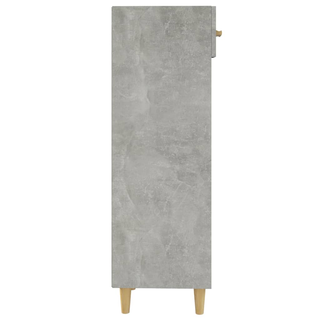 skoreol 30x35x105 cm konstrueret træ betongrå