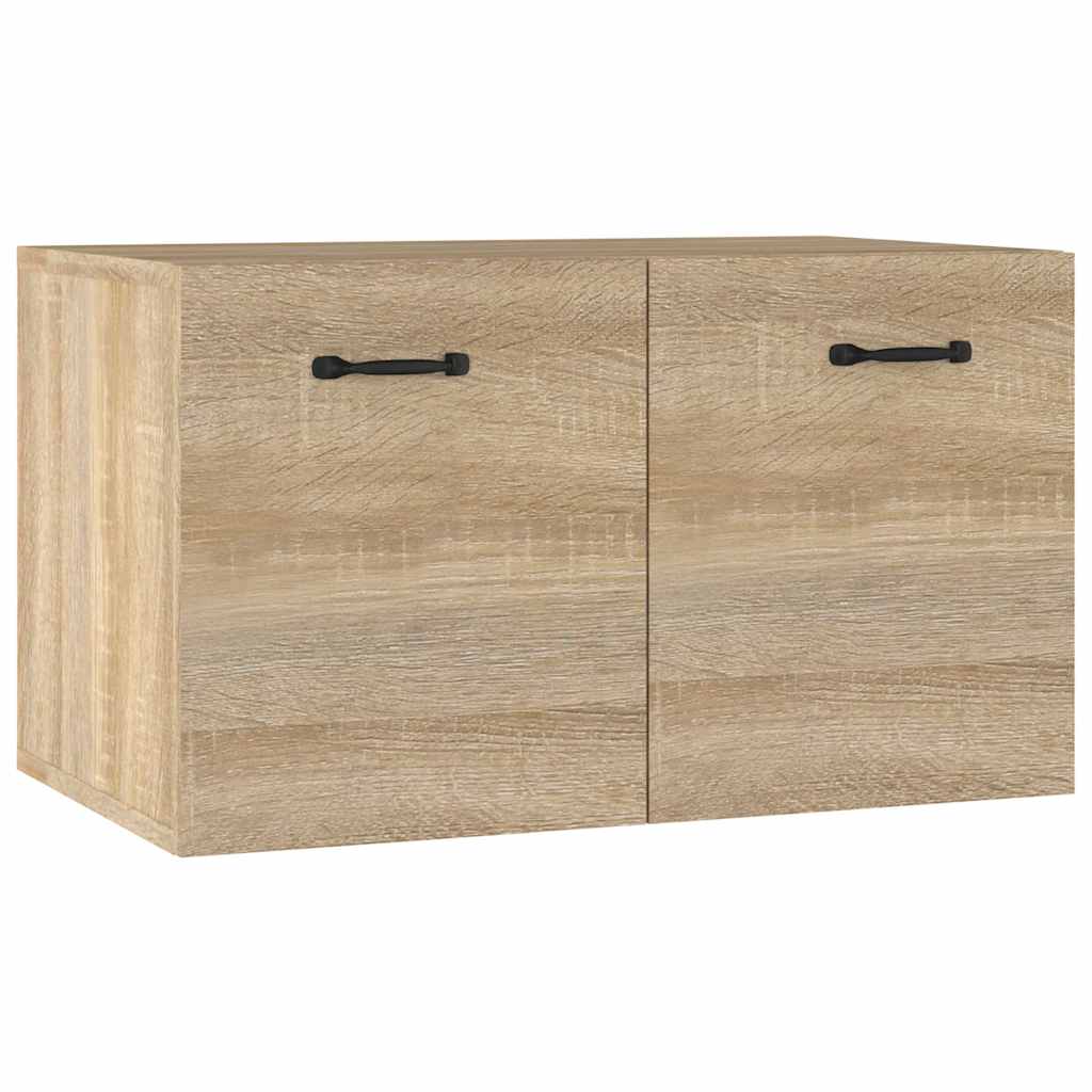 vægskab 60x36,5x35 cm konstrueret træ sonoma-eg