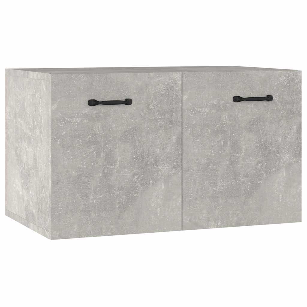vægskab 60x36,5x35 cm konstrueret træ betongrå