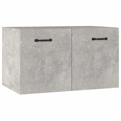 vægskab 60x36,5x35 cm konstrueret træ betongrå