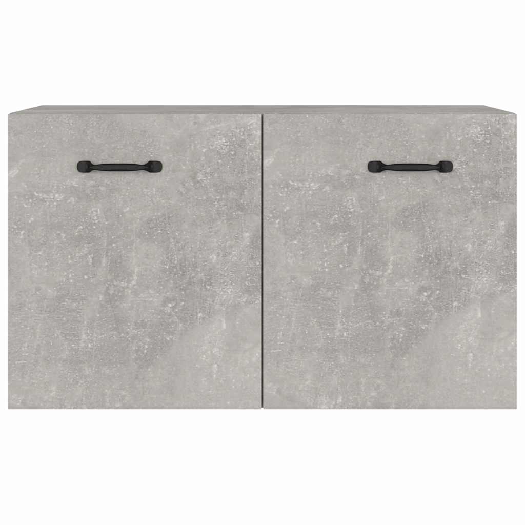 vægskab 60x36,5x35 cm konstrueret træ betongrå