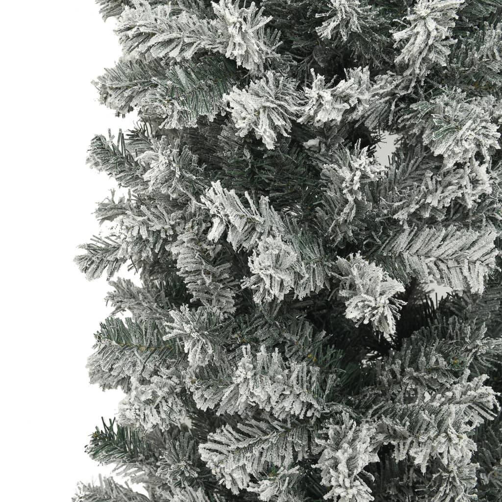 juleguirlande med sne buefacon 240 cm