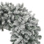 juleguirlande med sne buefacon 240 cm