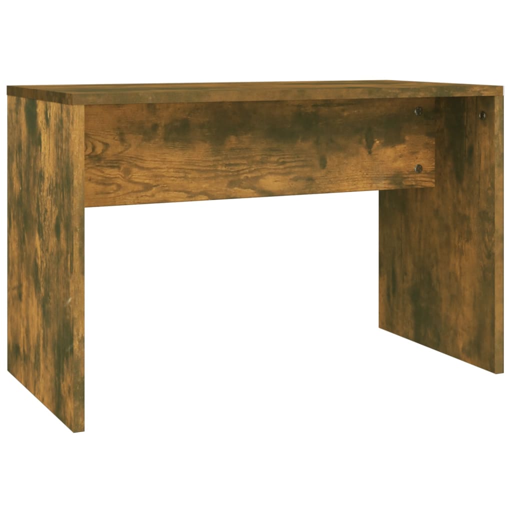 konsolbordsæt 74,5x40x141 cm røget egetræsfinish