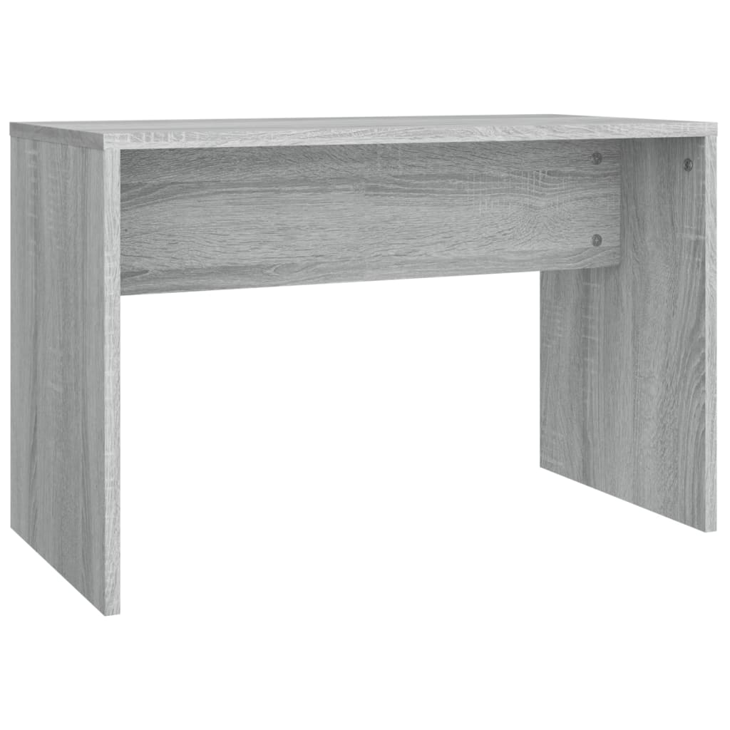 konsolbordsæt 86,5x35x136 cm grå sonoma-eg